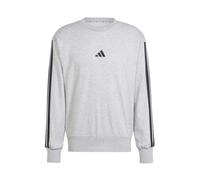 Adidas - Essentials 3-Stripes Sweatshirt - Sport - Hombre - Gris - M -