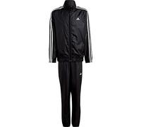 adidas Essentials 3-Stripes Woven Track Suit Tracksuit, Unisex niños, Black/mgh Solid Grey, 7-8 Years