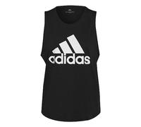 adidas Essentials Big Logo Tank Top Camiseta sin mangas, Black/White, L Mujer