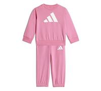 adidas Unisex bebé Essentials Big Logojogger Track Suit, pink fusion/white, 6-9 Months