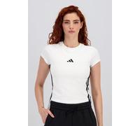 ADIDAS SPORTSWEAR Camiseta funcional 'Essentials 3-Stripes Padded Slim Baby' negro / blanco L EUR