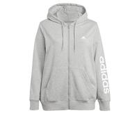 Adidas Essentials Linear Full-Zip French Terry Hoodie (Plus Size) Top con Capucha Mujer