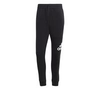 adidas Essentials - Pantalones de Forro Polar con puños cónicos y Logotipo Grande para Hombre, Negro -, 4XL/2" entrepierna Alto