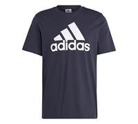 adidas Essentials Single Jersey Big Logo T-shirt, Camiseta de manga corta Hombre, legend ink/white, L
