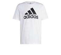 adidas Essentials Single Jersey Big Logo T-shirt, Camiseta de manga corta Hombre, white, M