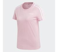 adidas Essentials Slim 3-Stripes tee (Plus Size) T-Shirt (Short Sleeve) Mujer