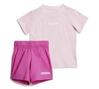 adidas ESSENTIALS T-SHIRT SET, Chándal Bebé-Niños, clear pink/white,