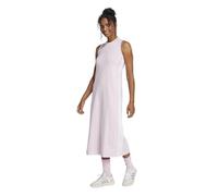adidas Essentials - Vestido largo para mujer con 3 rayas cruzadas en la espalda, M