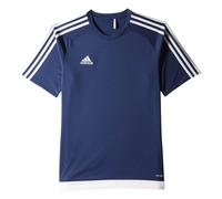 adidas Estro 15 JSY - Camiseta para hombre, color azul / blanco, talla 116
