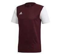 adidas Estro 19 Jsy, T-Shirt Unisex niños, Maroon/ White, 5-6 años