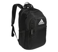 adidas Excel Backpack Durable Large Athletic Laptop Book Bag, Black/White, One Size, Negro/Blanco., Talla única