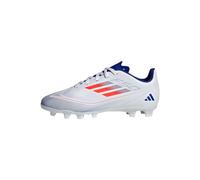 adidas - F50 Club Football Boots Flexible Ground, Zapatos de fútbol para terrenos firmes, FTWR White/Solar Red/Lucid Blue,
