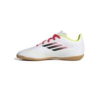 adidas F50 Club Football Boots Indoor Kids, Botas de fútbol Unisex niños, FTWR White Core Black Solar Yellow, 35 EU