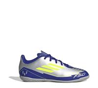 Zapatillas de fútbol sala adidas f50 club in messi infantil plata 38 2/3