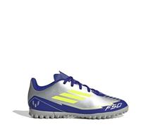 Botas de fútbol adidas f50 club tf messi infantil plata 38 2/3