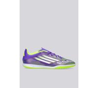 adidas F50 Club Indoor Football Boots, Botas de fútbol Unisex Adulto, Purple Rush/FTWR White/Lucid Lemon, 42 2/3 EU