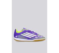 adidas F50 Club Indoor Football Boots Kids, Botas de fútbol Unisex niños, Purple Rush/Cloud White/Lucid Lemon, 29 EU