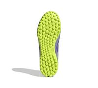 Botas de fútbol adidas f50 club tech fit infantil morado 38 2/3