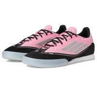 adidas F50 Freestyle 24 Messi Indoor - Zapatillas de fútbol, Rosa Claro Plata Negro Metalizado, 45 1/3 EU