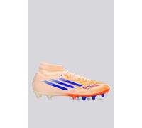 adidas Women's Botas F50 Sparkfusion League para césped Natural seco y césped Artificial, Bliss Orange/Lucid Blue/Beam Orange, 38 2/3