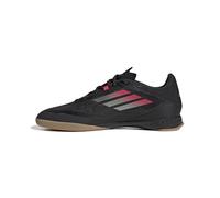 adidas F50 League Football Boots Indoor, Botas de fútbol Unisex Adulto, Core Black/Iron Met./Lucid Red, 46 EU