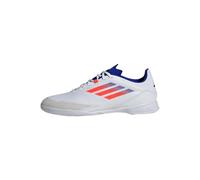 adidas - F50 League Football Boots Indoor, Zapatos de fútbol Sala, FTWR White/Solar Red/Lucid Blue,