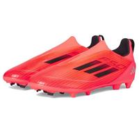 adidas F50 League Invisible Solid/Multimark - Tenis unisex para niños, Turbo Aurora Black Platinum Metallic, 29 EU