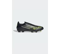 Adidas Unisex Adulto F50 League Laceless Firm Ground Football Boots, Core Black/Iron Metallic/Lucid Lemon, 47 1/3 EU