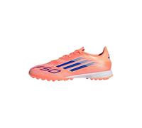 Adidas Bota de fútbol F50 League Turf Unisex Beam Orange/Lucid Blue/White 10 UK