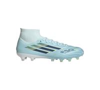 adidas F50 Sparkfusion Pro Mid Cut - Tacos de fútbol para mujer, color blanco