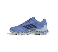 adidas Fabela X 2, Zapatos de Hockey Mujer, Halo Blue/Dark Blue/Blue Fusion, 41 1/3 EU