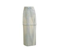 Adidas - Falda Vaquera Dos-En-Uno Denim Claro - Sport - Mujer - Azul - L -