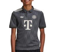 adidas FC Bayern - Camiseta de fútbol (24/25), color gris, gris, 15-16 años