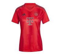 adidas FC Bayern - Camiseta para mujer, color rojo, rojo, S