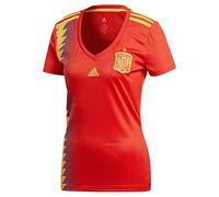 adidas FEF H JSY W Camiseta 1ª equipación Línea Federación Española de Fútbol, Mujer, Rojo (Rojo/DORFUE), XL