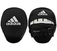 adidas Focus Mitt's - Almohadillas de Boxeo para Adultos y niños, diseño Curvo, Color Negro, Talla única