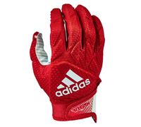 adidas Freak 5.0 Padded Adult Football Receiver Glove Red/White X-La