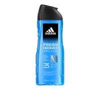 adidas, Fresh Endurance 3 en 1 Body Hair Face Gel de ducha Vegan Formula 400 ml
