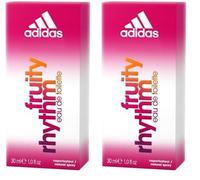 Adidas Fruity Rhythm Eau De Toilette 30 ml (Paquete de 2)