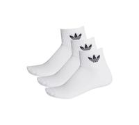 Adidas FT8529 Mid Ankle SCK Socks Unisex-Adult White/White/Black M