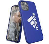 adidas Funda diseñada para iPhone 12 Pro MAX 6.7, Sports Iconic, Fundas a Prueba de caídas, Bordes elevados, protección Deportiva, Color Azul