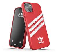 adidas Funda diseñada para iPhone 13 Pro 6.1, Fundas a Prueba de caídas, Bordes elevados a Prueba de Golpes, Carcasa Original, Color Rojo Escarlata