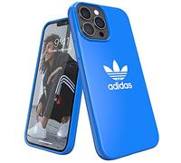 adidas Funda diseñada para iPhone 13 Pro MAX 6.7, Carcasa Resistente a caídas, Bordes elevados, Carcasa Moldeada Original, pájaro Azul