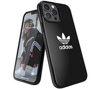 adidas Funda para teléfono diseñada para iPhone 13 Pro MAX, Fundas a Prueba de caída, Bordes elevados antigolpes, Funda Protectora Original, Color Negro