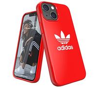 adidas Funda Protectora Compatible con iPhone 13 Mini 5.4 Pulgadas, Forma Original, Escarlata