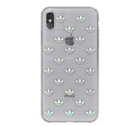 Adidas Funda protectora para iPhone XS Max Originals Trefoil, Transparente