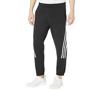 Adidas Future Icons - Pantalones de 3 Rayas para Hombre, Negro/Blanco, Talla L
