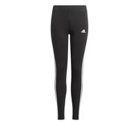 Adidas G 3S Leg Leggings, Girls, Black/White, 11 Years