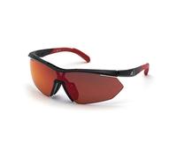 Adidas Gafas de Sol 0sp0016/S 01l Media Montura Con Espejo Rojo para Hombre