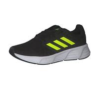 adidas Galaxy 6 Shoes, Zapatillas para Correr Hombre, Core Black/Solar Yellow/Carbon, 45 1/3 EU